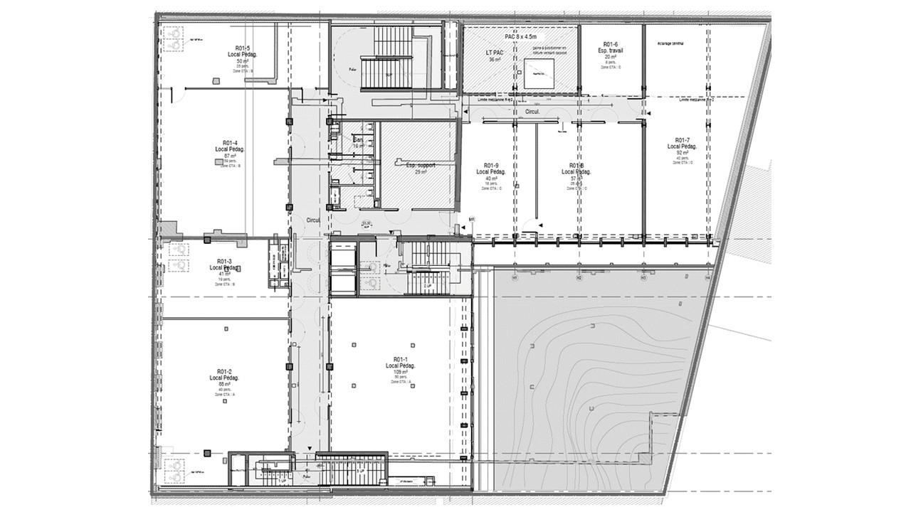Bureau Paris 3805m² Location bureau Paris OLBUR2107198 12